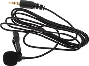 LIFKOME 1.5M Portable Mini Lavalier Microphone for Smartphones Clip Recording Mic with Cable for Teaching Interviews and Live Streaming Sound and Compact