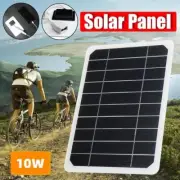 10w 5v USB Flexible Polycrstalline Solar Panel Car Phone Battery Charge Camping
