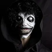 Smiling Demon Creepy Scary Halloween Mask