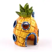 Spongebob Squarepants Pineapple House Aquarium Fish Tank Decor Resin Ornament