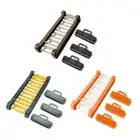 Zipper Bag Organizer for Fridge Freezer Refrigerator Kitchen Quick See Slide