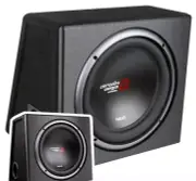 Cerwin-Vega XE12SV 12" 800W Single Subwoofer in Factory-Tuned Vented Enclosure