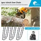 3X 12”Chain Fit for MAKITA CORDLESS 2x18V 36V CHAINSAW DUC302 DUC302Z