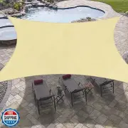 OutdoorLines Rectangle Sun Shade Sails for Patios 16 x 20 ft Sun UV Blocking