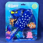 FINDING DORY Dive & Catch Game 6 Characters KATHY Mr Ray SHELDON Pearl SWIMWAYS