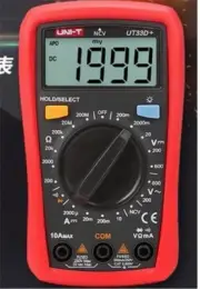 Palm Size Uni-T UT33D Digital Multimeter Tester Ac Dc Volt Ohm Meter Handheld at