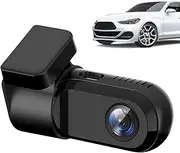 Car Camera Front, Dash Cam Driving Recorder, 140° Wide Angle Waterproof Night Vision, Loop Recording Motion Sensor (1080P) for RV Truck Car Parking Monitor