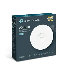 【含稅公司貨】TP-Link EAP610 AX1800 Wi-Fi 6 無線雙頻 PoE 吸頂式基地台 乙太網路 AP