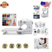 Small Electric Mini Sewing Machine - 12 Stitch Patterns & Reverse Sewing Feature