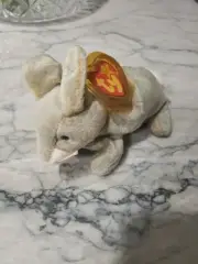 Nibbly the Bunny TY Beanie Baby with Tag 1998, Retired