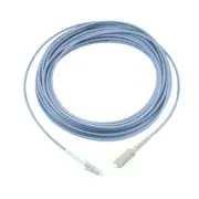 20M LC to SC UPC Multi Mode Single Core Simplex Armored Cable Fiber Patch Cord