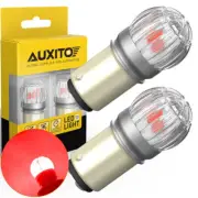 AUXITO 1157 BAY15D LED BULBS RED TAIL PARKING BRAKE REVERSE LIGHT 2057 2357 7528 (for: Subaru)