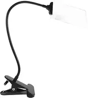 CRILSTYLEO Hands Large Magnifying Tool with Flexible Stand for Reading Crafting and Detailed Work Portable Magnifier for Beauty Treatments and Natural Exploration