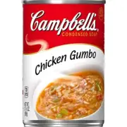 Condensed Soup Campbell’s Chicken Gumbo Mix with Rice and Vegetable an Instan...