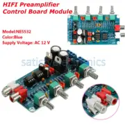 HIFI NE5532 OP-AMP Preamplifier Amplifier Volume EQ Tone Control Board