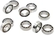NFGEGPKPHA 10PCS SMR105 Open 5x10x3mm Miniature Bearing L-1050 Open MR105W3ZZ for Rc Hobby and Industry SMR105 SUS440C