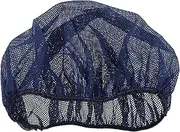 [Minkissy] 6pcs Versatile Fine Mesh Hair Covers for Women Breathable Chef Caps Comfortable Cooking Hats Washable Hair Nets for Food Industry and Workshops Navy