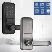 For tuya Smart Fingerprint Digital wifi bluetooth door Handle Electronic lock