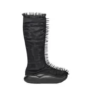 UGG Ruffle Tall Zip Boots 36.5 black