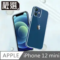 在飛比找PChome24h購物優惠-嚴選 iPhone 12 mini 高透TPU清水透明保護殼