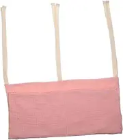 SHOWERORO Nursery Organizer Baby Bed Hanging Pouch for Stroller Compact Storage Bag for Toys Bottles
