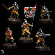 Death Korps of Krieg Command Squad painted figure Warhammer 40k Pre-Sale | Art