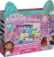 Gabby?s Dollhouse Meow-mazing Board Game with 4 Kitty Headbands