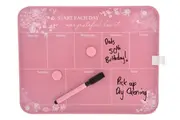 Florabella Weekly Board Whiteboard Weekly Planner Organizer Pink Set