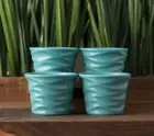 Temp-tations Wavelength Set of 4 Ramekins in Teal