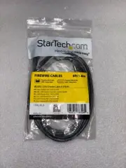StarTech.com 6ft (1.8m) IEEE-1394 Firewire Cable 4-6 M/M Black