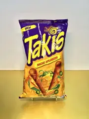 New Limited Edition Takis Nacho Xplosion Chili Pepper Tortilla Chips 9oz