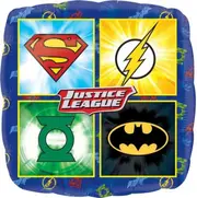 Justice League Square Shaped Foil Balloon