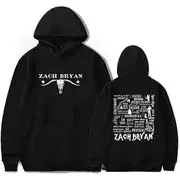 Zach Bryan Hoodie Fashion Sweatshirt Unique Longsleeve Casual Sweatshirt For Men-sinku Black M