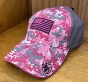 Smith and Wesson Pink Digital Camo Baseball Hat Cap Adjustable New With Tags