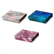 OFFICIAL LEBENSART ART MIX VINYL STICKER SKIN DECAL COVER FOR XBOX ONE X CONSOLE