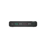 Universal DisplayPort Secure KVM, 4-Port Dual Head with CAC and USB-C