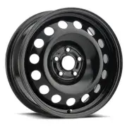 16x6.5 Vision HD SW60 Snow Black Wheel 5x5 (39mm) CAPS SEPARATE (for: Volkswagen)