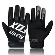 Almst Fox Top Race Cycling Gloves Mountain Bicycle Road Bike Motorcycle Gloves BMX ATV MTB Enduro Gloves for Motocross Unisex Black XL