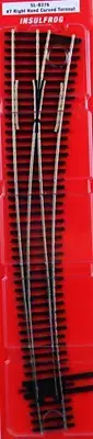PECO SL-8376 ~ New 2024 ~HO Scale Code 83 #7 Curved Right Hand Turnout Insulfrog