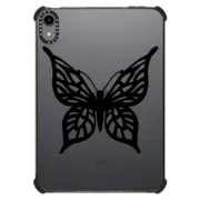 iPad mini (6th gen) iPad Impact Case Butterfly Black on White