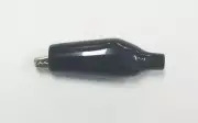 Sato Parts # C-4-S-B, 27mm Alligator Clip with Black Boot 3A @ 30V