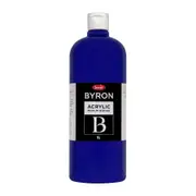Jasart Byron 1L Acrylic Paint Bottle Medium-Bodied Art/Craft Painting Cool Blue