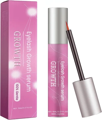 Eyelash Growth Serum Volumizing Lash Serum for Eyelash Growth Longer & Thicke...