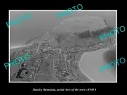 OLD LARGE HISTORIC PHOTO STANLEY TASMANIA AERIAL VIEW OF THE TOWN c1940 2