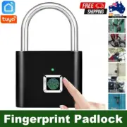 BDI Rechargeable Smart Fingerprint Padlock w/ USB Charging -Suitcase, Gym Locker