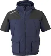 [ＶＯＬＴＣＯＯＬ] Kokos Nobuoka GLADIATOR Men's Air Conditioned Fujin Clothing, Short Sleeve Jacket, Outdoor, Fan, Battery Sold Separately, Heat Prevention