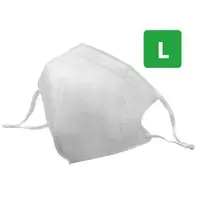 在飛比找大樹健康購物網優惠-【AOK】醫用口罩／白色 L（50片／盒）