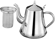 Strainer Teapot Coffee Pot Coffee Bar Supplies Coffee Kettle Stainless Steel Kettle Sealing Lid Kettle Tea Kettle Gooseneck Kettle Coffee Brewing Kettle Long Spout Kettle Tea Pots