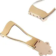 SWOOMEY Golden Guitar Tailpiece Bridge for String Archtop Jazz Guitar Height Durable Accessories