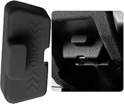 OBD Port Lock Anti Theft Protector, OBD Cover Lock, Waterproof Interface Cover, Rust-Proof Silicone Protective Sleeve for Variety of Models Automotive, Quick to Disassemble for Convenience